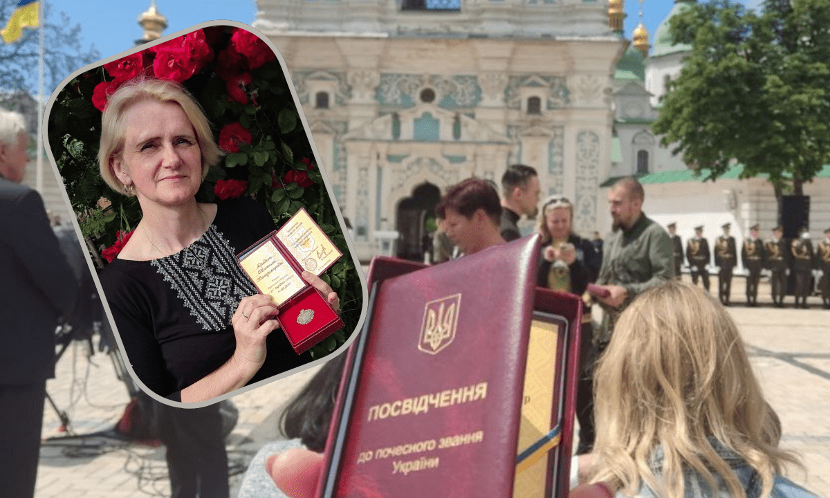Майстриня з Рівненщини отримала державну відзнаку