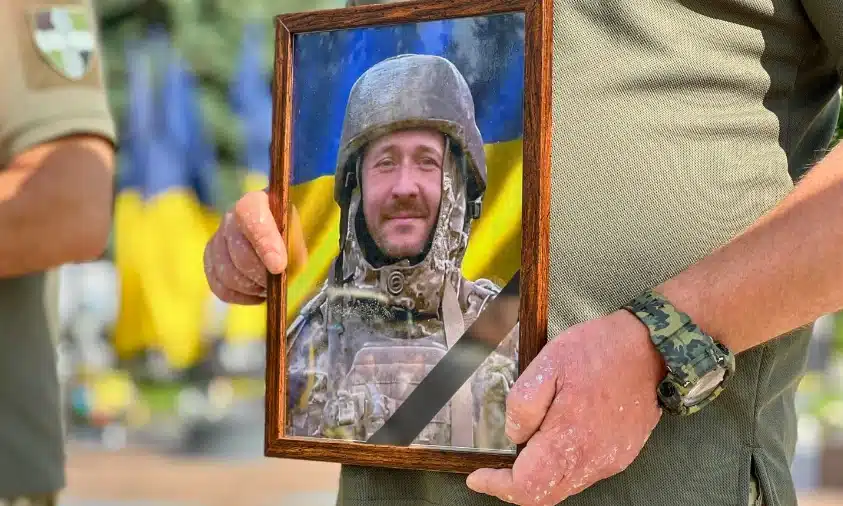 У Рівному попрощались із захисником Михайлом Рудим