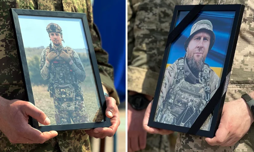 Двох полеглих захисників провели в останню дорогу в Рівному