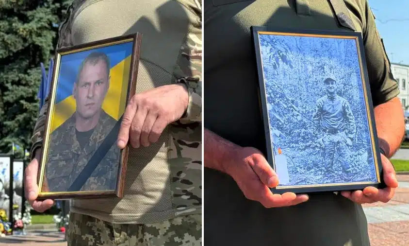 З двома захисниками попрощалися у Рівному
