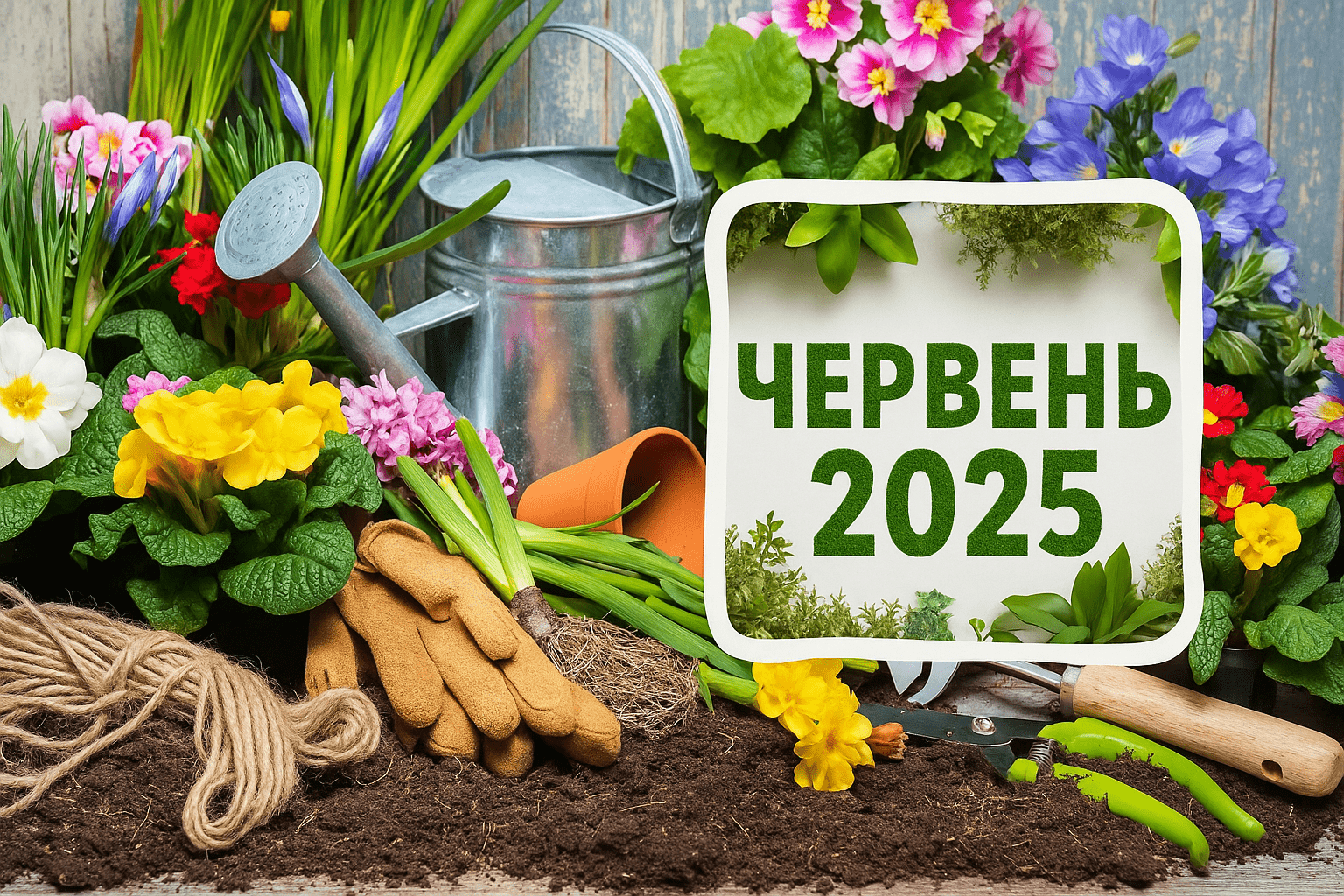 Посівний календар на червень: що і коли садити з урахуванням фаз Місяця