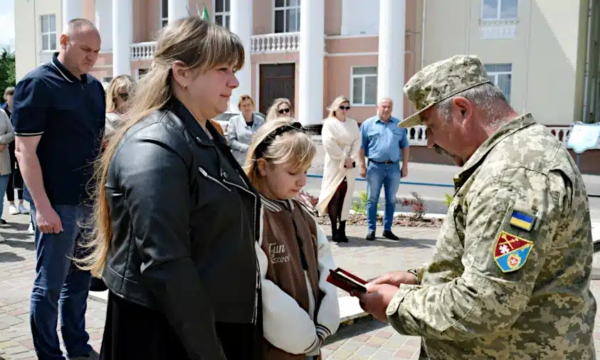 Героя з Рівненщини Володимира Павлюка посмертно нагородили орденом Богдана Хмельницького