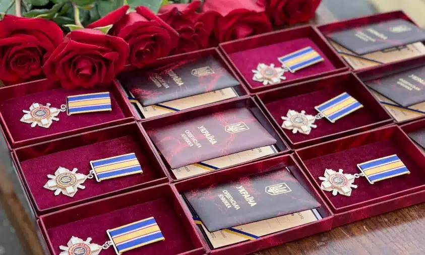 Державні нагороди передали родинам полеглих захисників з Березного