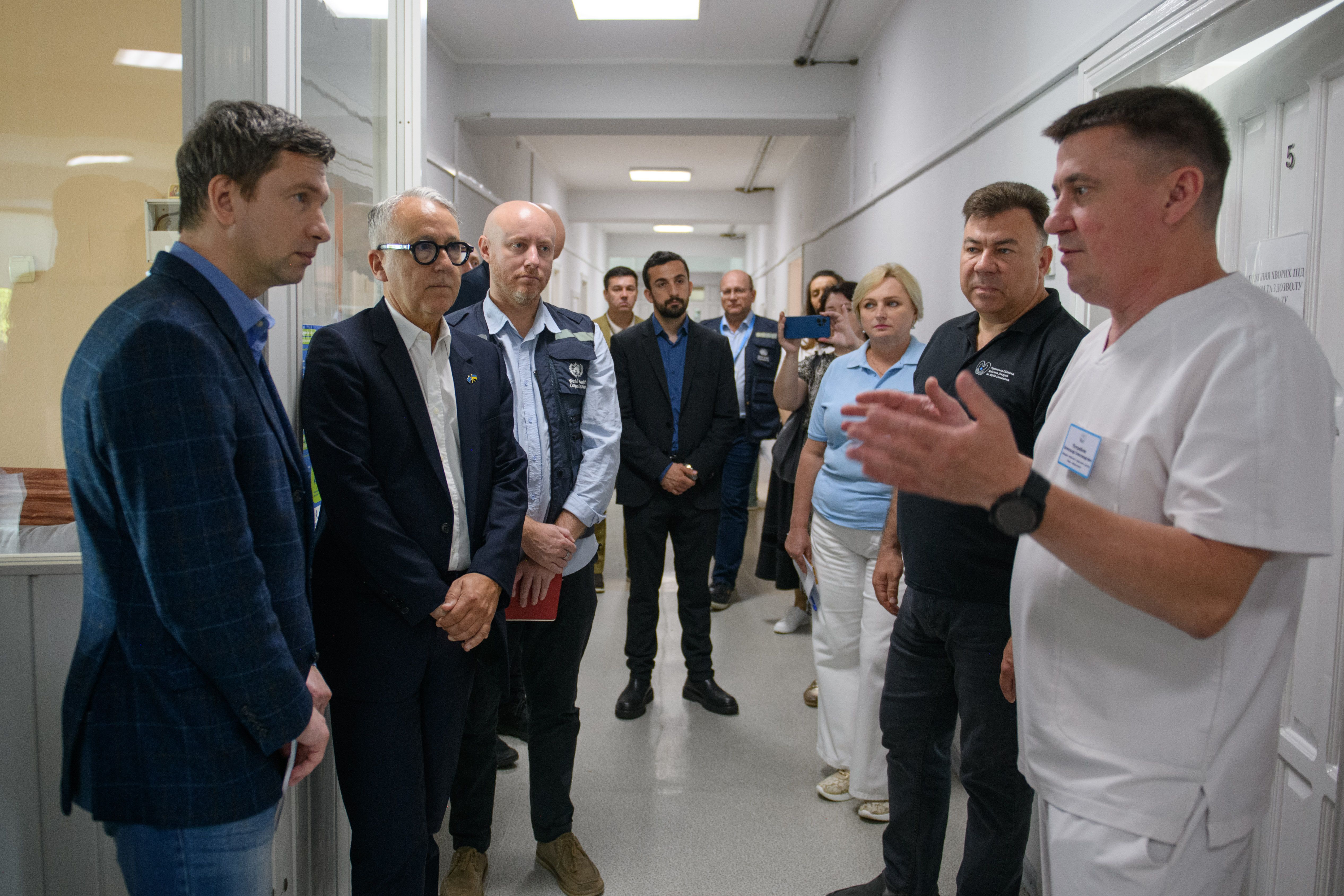 Європейські медики відвідали Рівненську обласну лікарню