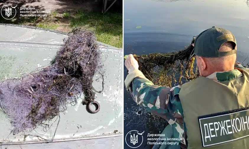 На Дубенщині виявили незаконні знаряддя лову: екологи нагадують про заборону на вилов раків
