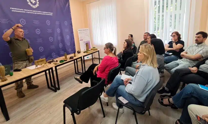 У Рівному запрацював Центр національного спротиву: стартували перші заняття