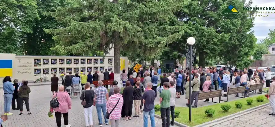 У Корнинській громаді вшанували пам’ять полеглих захисників України - фото 2