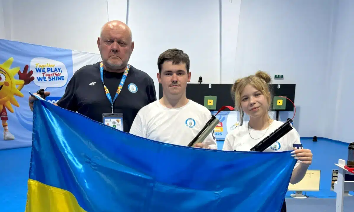 Срібло Україні з кульової стрільби на молодіжному фестивалі здобув рівнянин