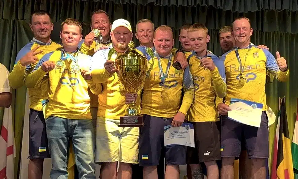 Україна стала чемпіоном світу зі спортивної ловлі риби донною вудкою