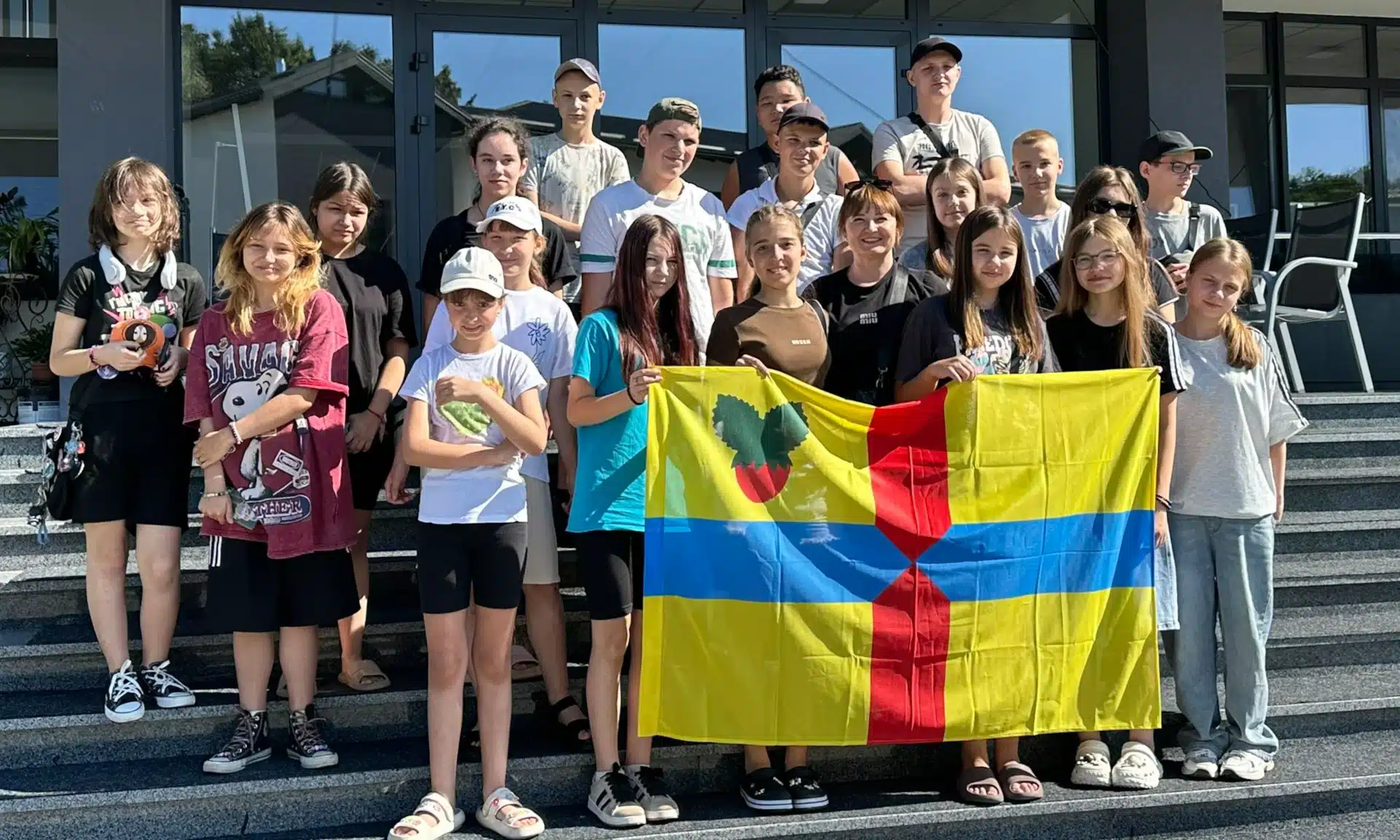 Сарненська громада прийняла дітей із прифронтової Оріхівської громади