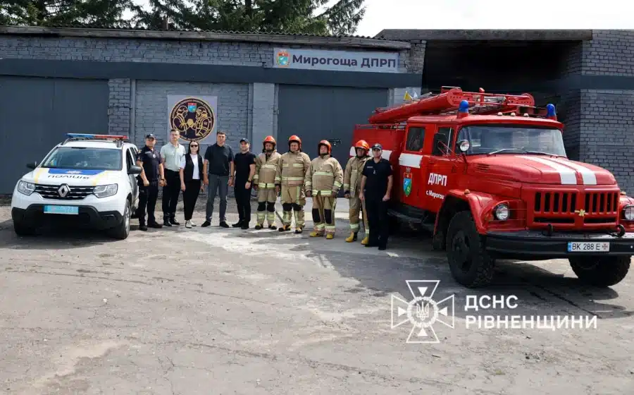 У Мирогощі створили добровільну пожежну команду для захисту 13 сіл - фото 1