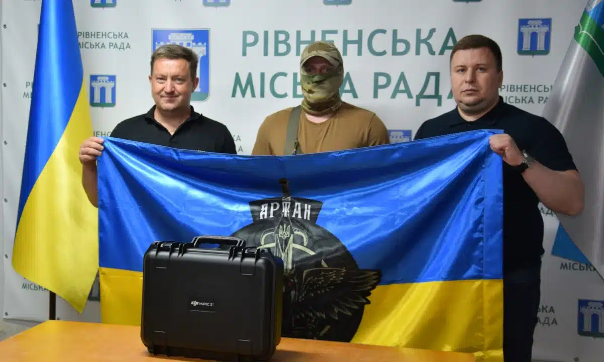 Городоцька громада передала на фронт ще п’ять квадрокоптерів
