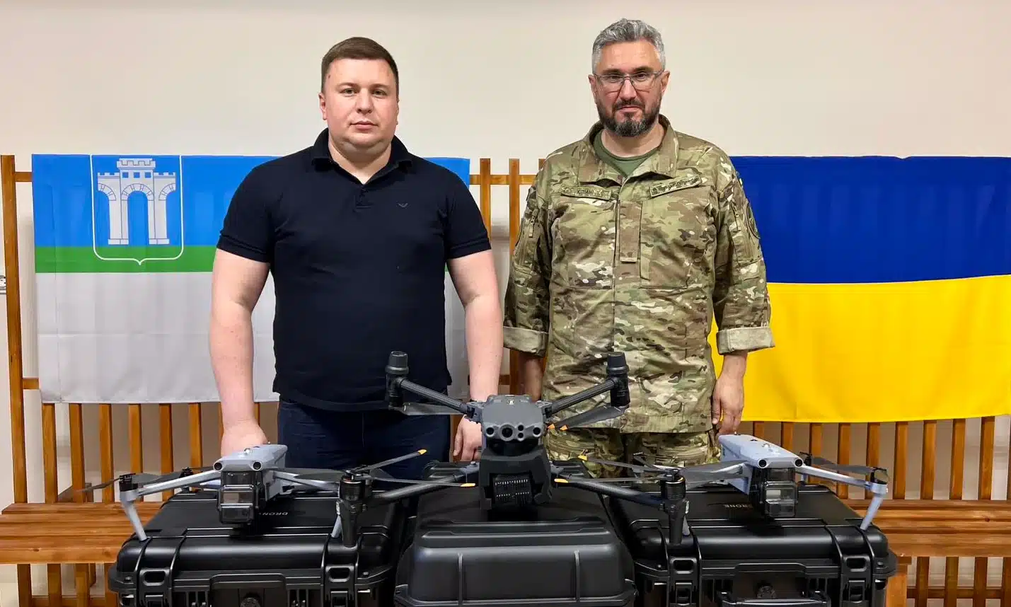 Рівненська громада передала дрони для підрозділів Нацгвардії
