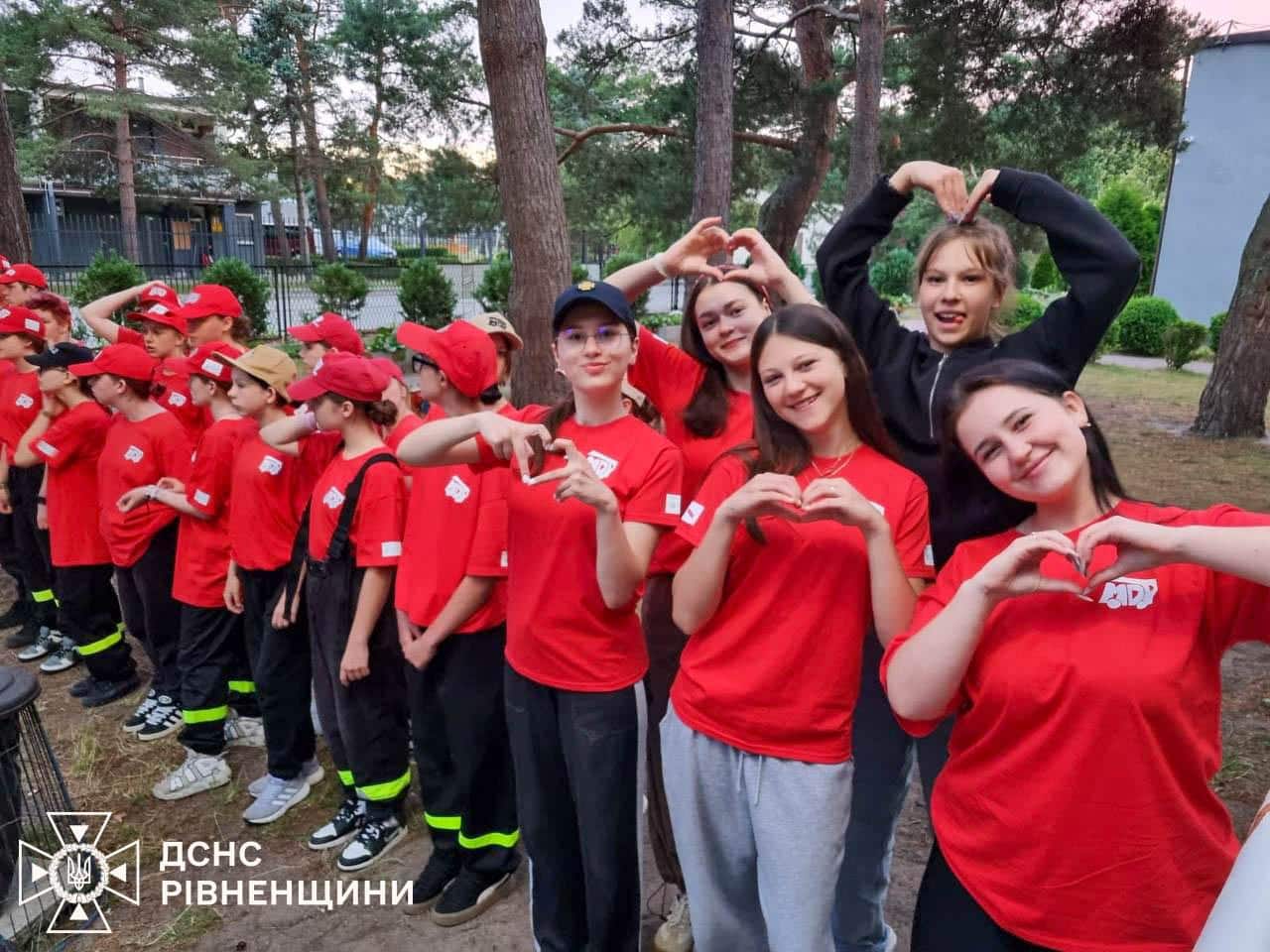 Юні рятувальники з Рівненщини пройшли навчання в Польщі