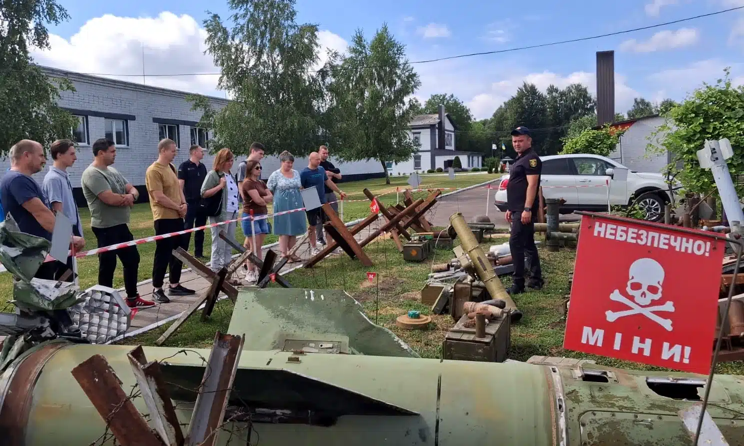 На Рівненщині стартували перші навчання цивільних до національного спротиву