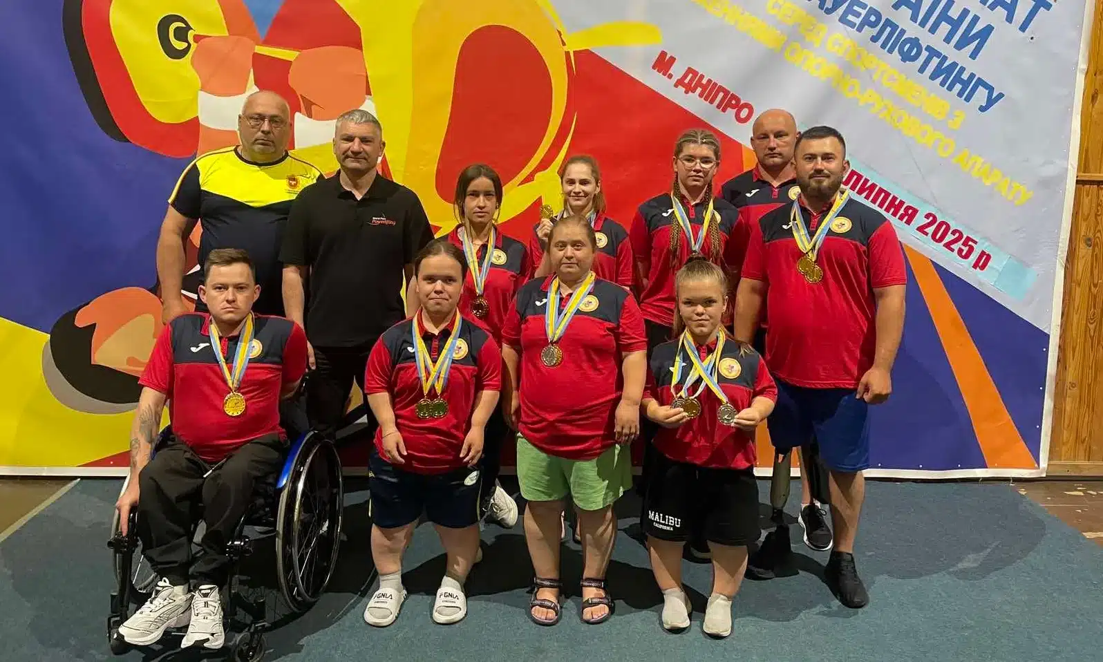 Збірна Рівненщини виборола 23 медалі на чемпіонаті України з пара паверліфтингу