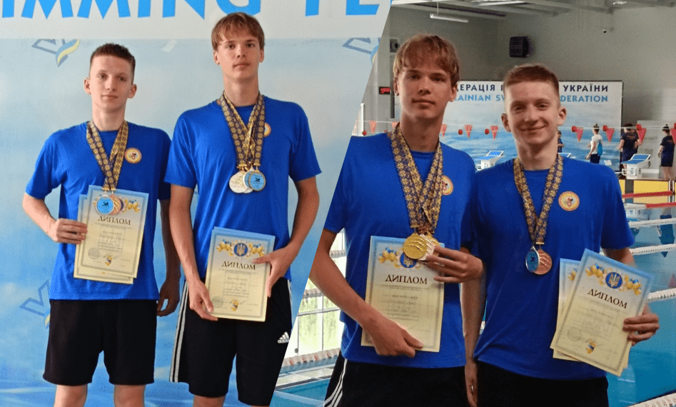 Рівненські плавці здобули 7 медалей на чемпіонаті України серед спортсменів з порушеннями слуху