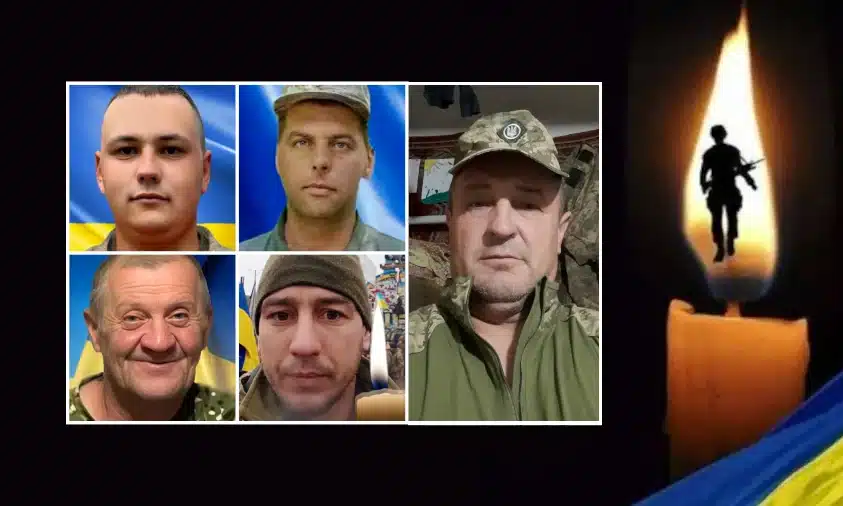 Рівненщина втратила п’ятьох захисників