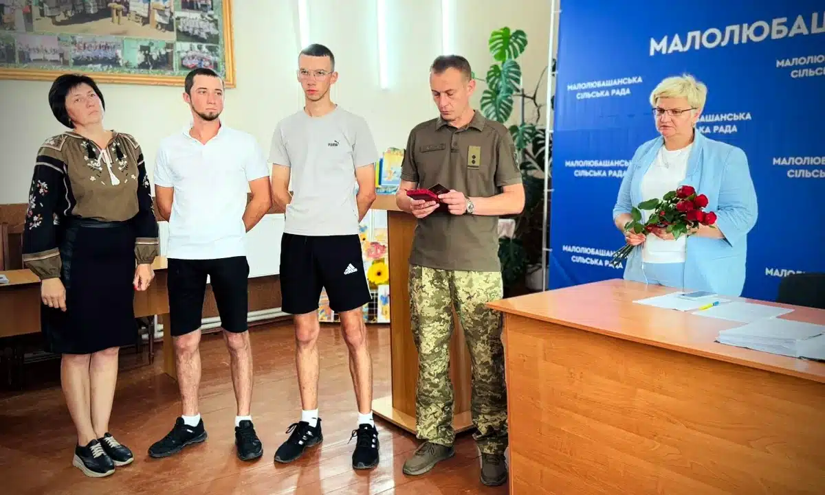У Малолюбашанській громаді вручили орден «За мужність» родині загиблого Захисника Олександра Циганчука
