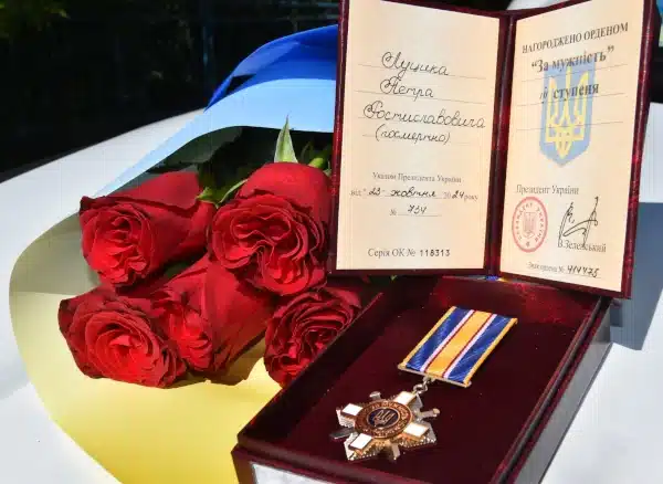 Родині загиблого Героя з Курозван вручили орден «За мужність» III ступеня - фото 2