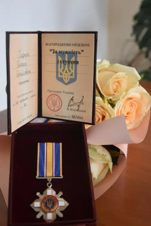 Родині загиблого військового Романа Оліфіра вручили орден «За мужність» - фото 2