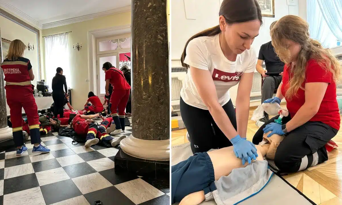 Парамедикині з Рівного пройшли міжнародне стажування з екстреної допомоги в Польщі