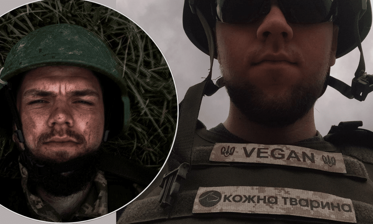Веган на війні: історія Костянтина Юзвюка, який не зрадив принципам навіть під обстрілами