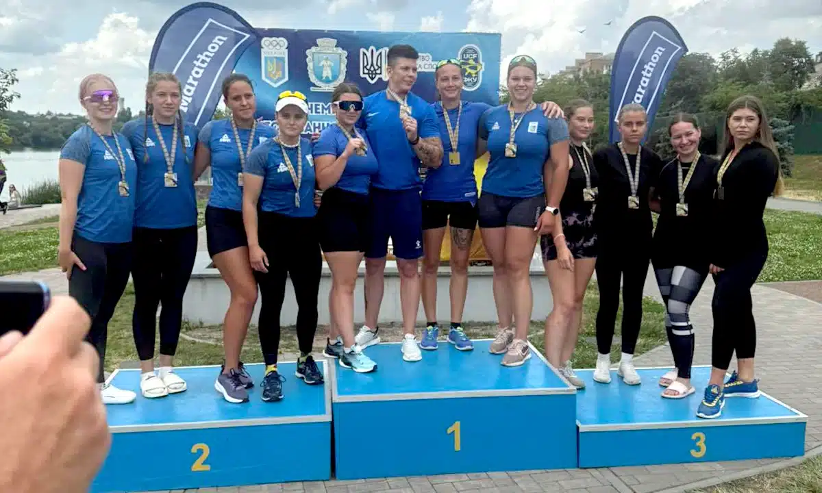Веслувальники з Рівненщини вибороли три медалі на чемпіонаті України