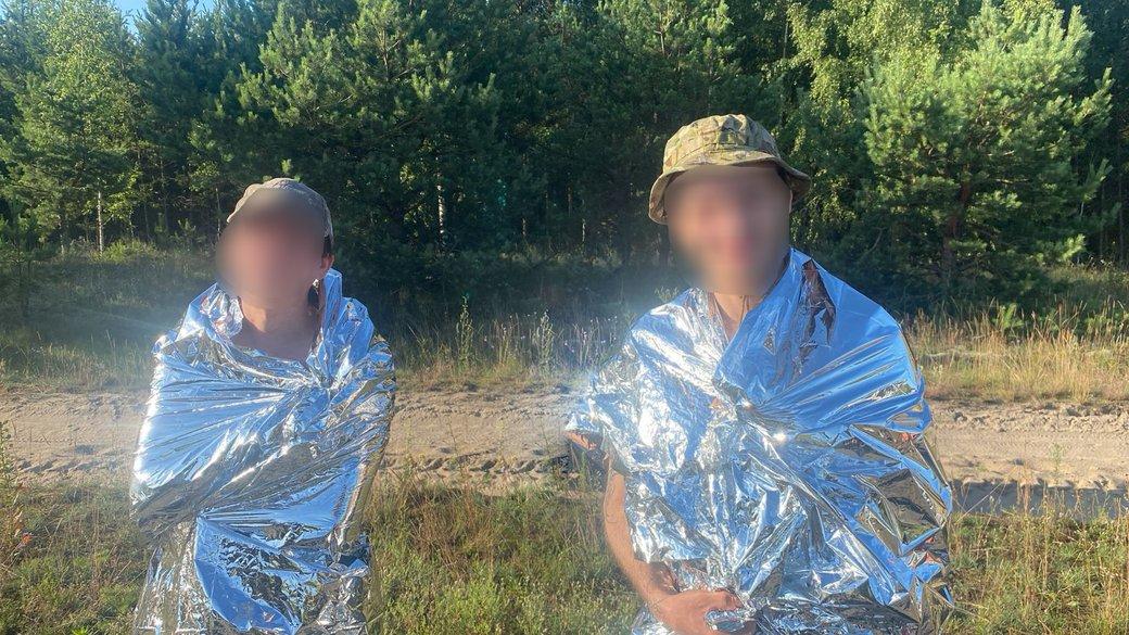 На Рівненщині виявили порушників які заблукали в прикордонні