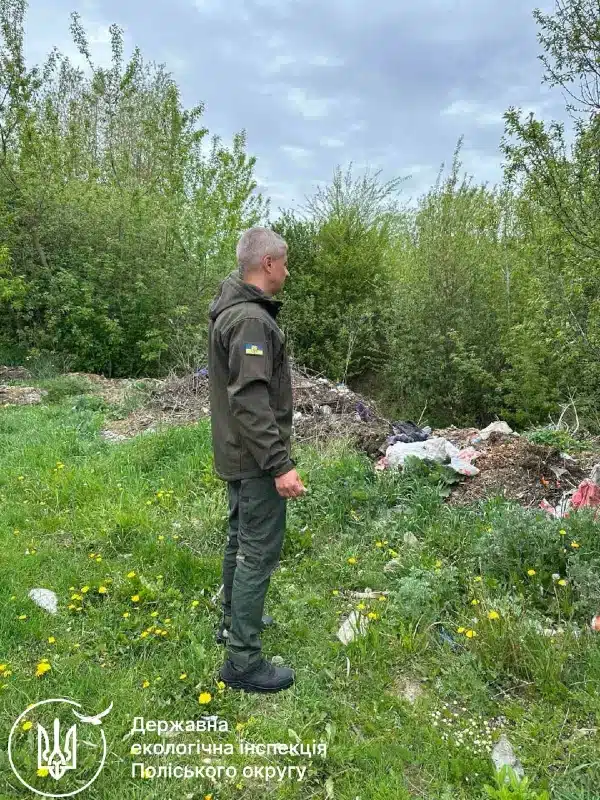 На Рівненщині виявили шість несанкціонованих сміттєзвалищ: збитки державі — понад 600 тисяч гривень - фото 3