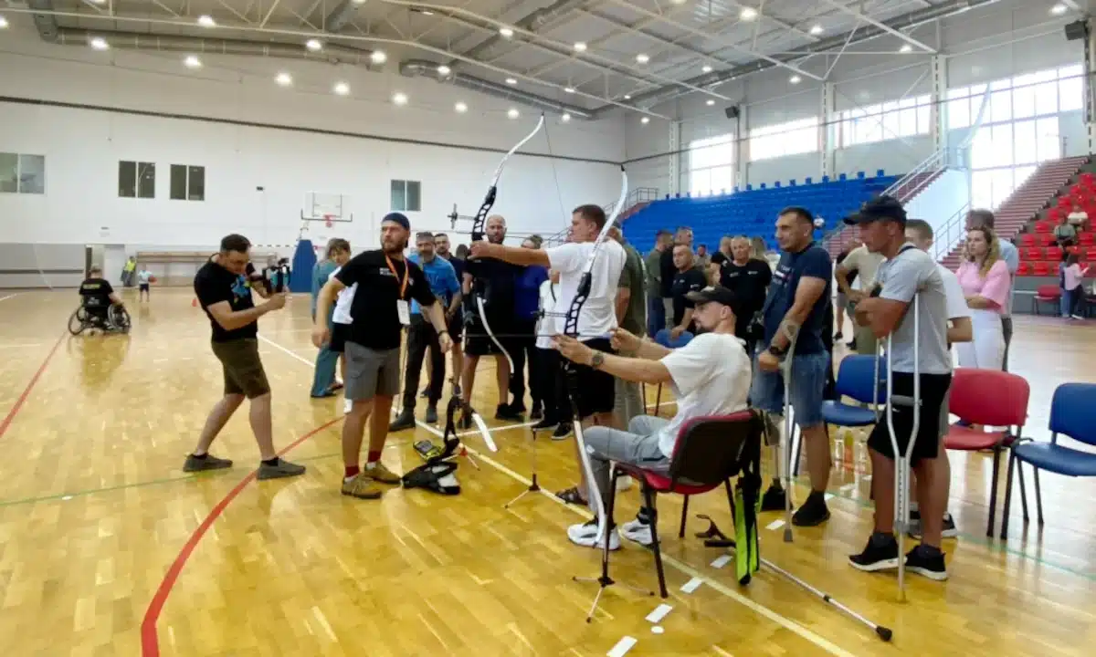 У Сарнах відбувся спортивно-реабілітаційний захід для ветеранів і їхніх родин