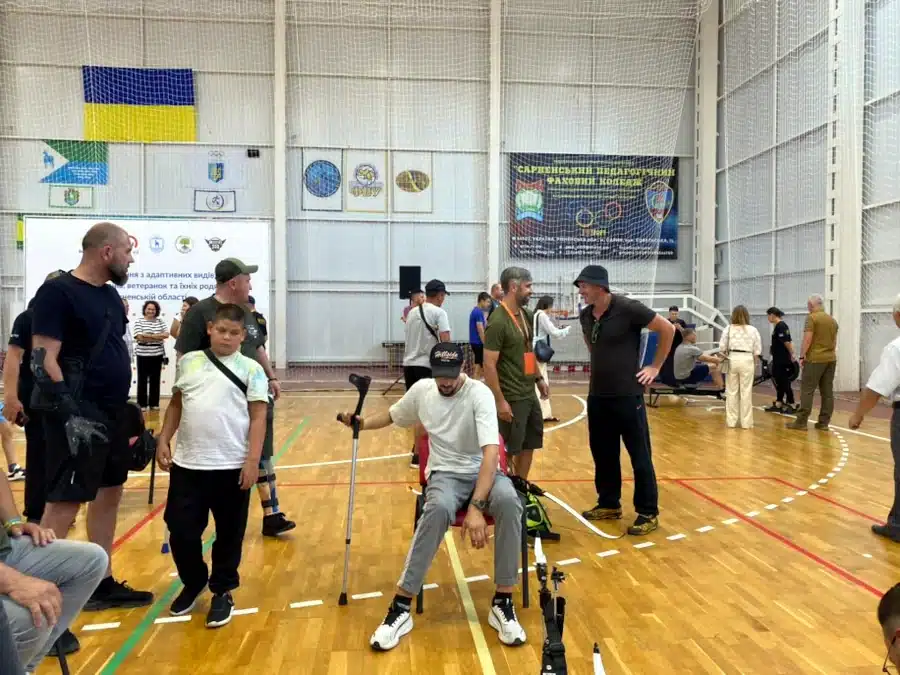 У Сарнах відбувся спортивно-реабілітаційний захід для ветеранів і їхніх родин - фото 2
