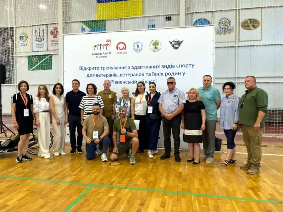 У Сарнах відбувся спортивно-реабілітаційний захід для ветеранів і їхніх родин - фото 4