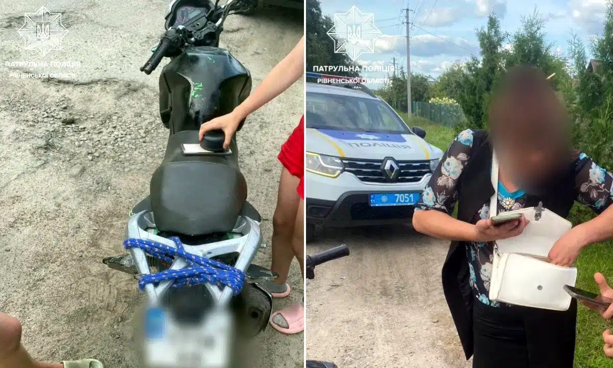 На Сарненщині водійка мопеда відмовилася пройти огляд на сп’яніння