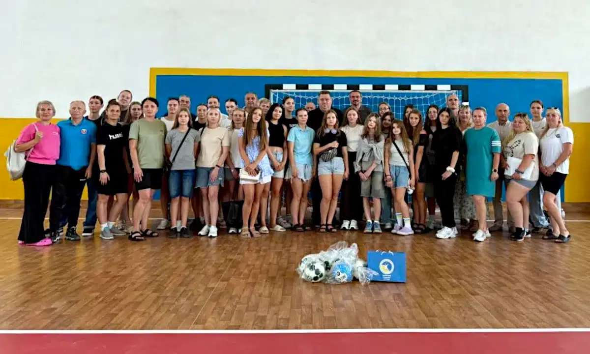У Костополі відкрили відділення гандболу для дівчат в обласному спортивному ліцеї