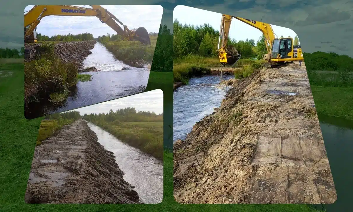 На Рівненщині розпочали роботи на осушувальній системі «Дроздинь»