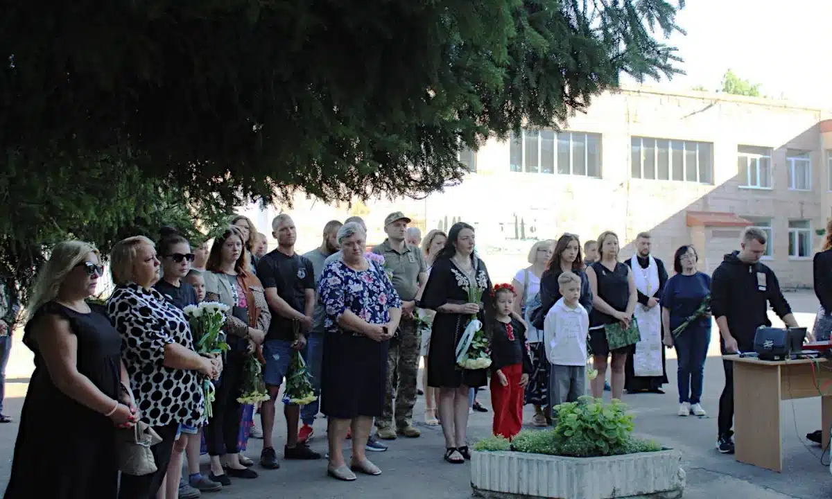 Пам’ять Героя Володимира Шевченка вшанували у рівненському ліцеї