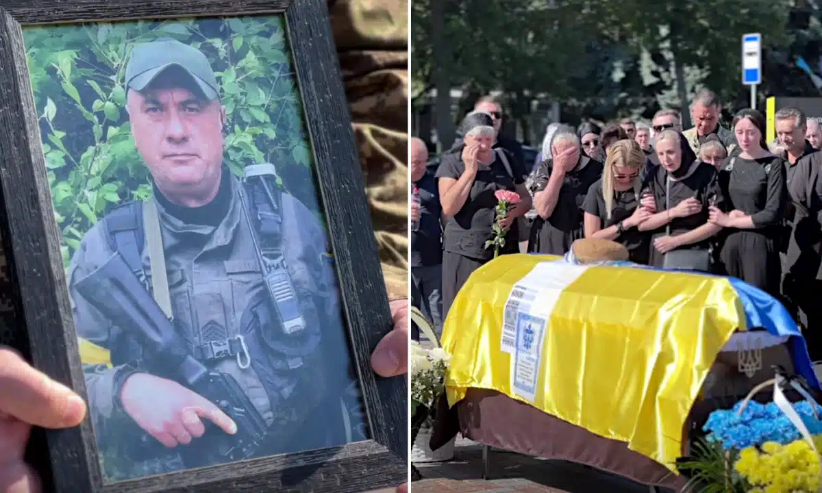 З полеглим захисником Тарасом Хмелем попрощалися у Рівному
