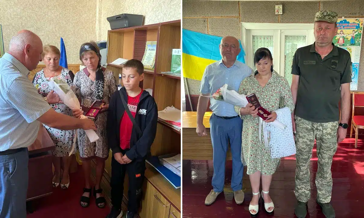 Родинам загиблих захисників з Корецької громади вручили державні нагороди