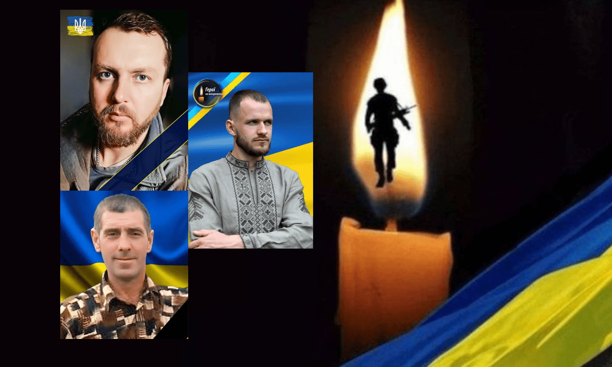 Попрощалися із трьома загиблими захисниками з Рівненщини