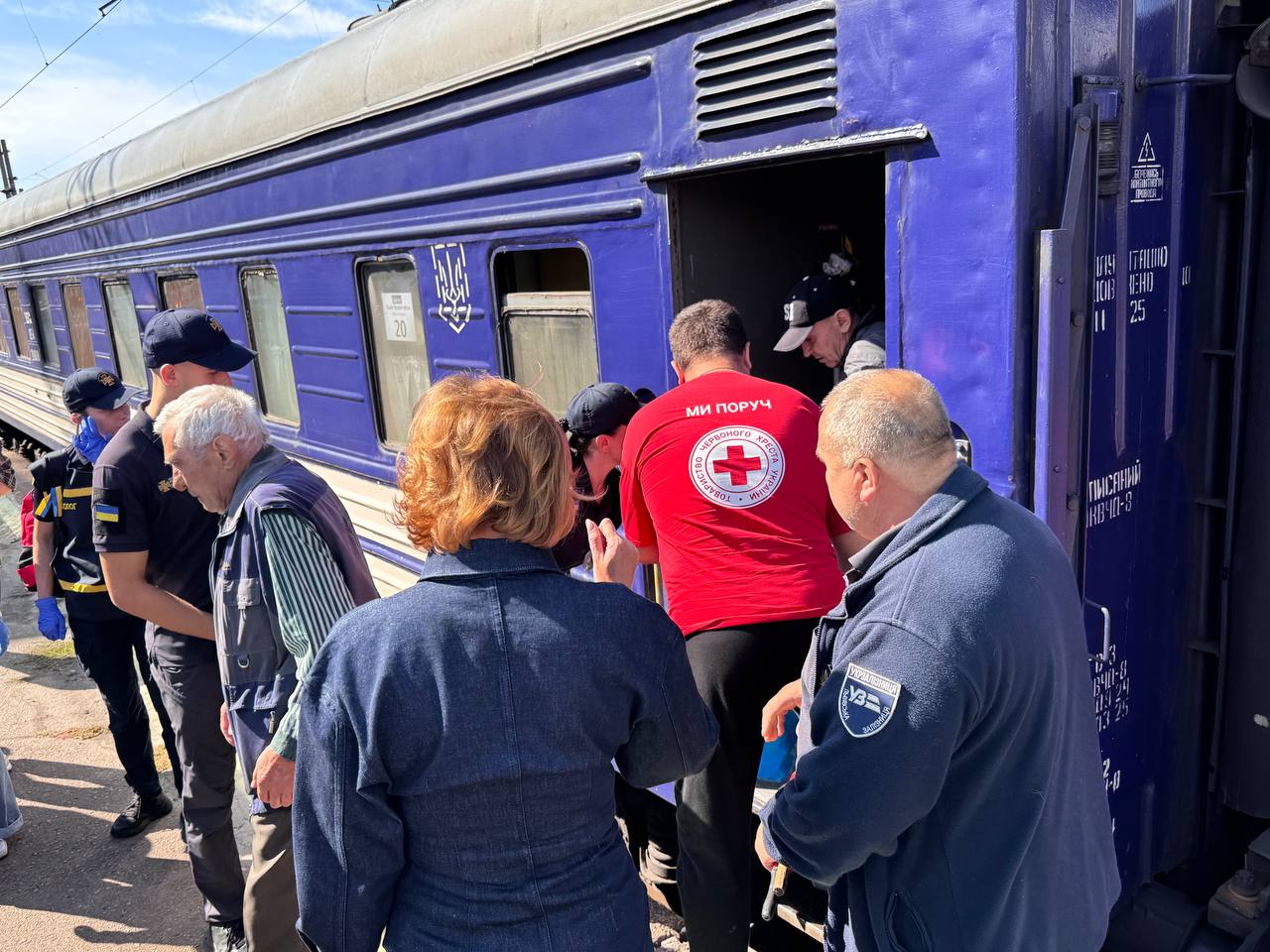 Рівненщина прийняла черговий евакуаційний потяг зі Сходу України