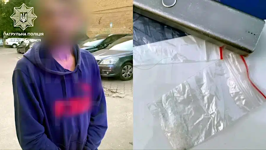 У Рівному патрульні виявили у чоловіка речовину, схожу на наркотичну - фото 1