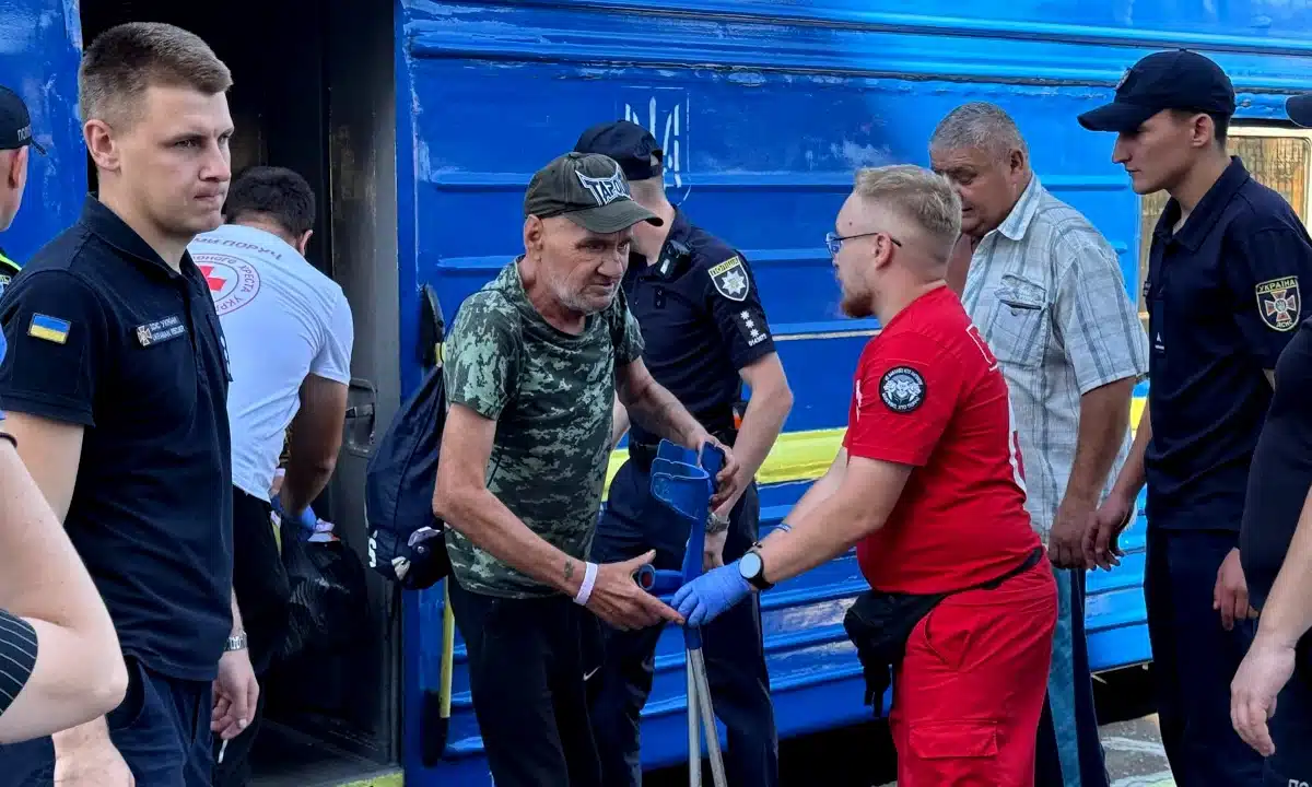 Рівненщина прийняла вже восьмий евакуаційний потяг із Донеччини у серпні