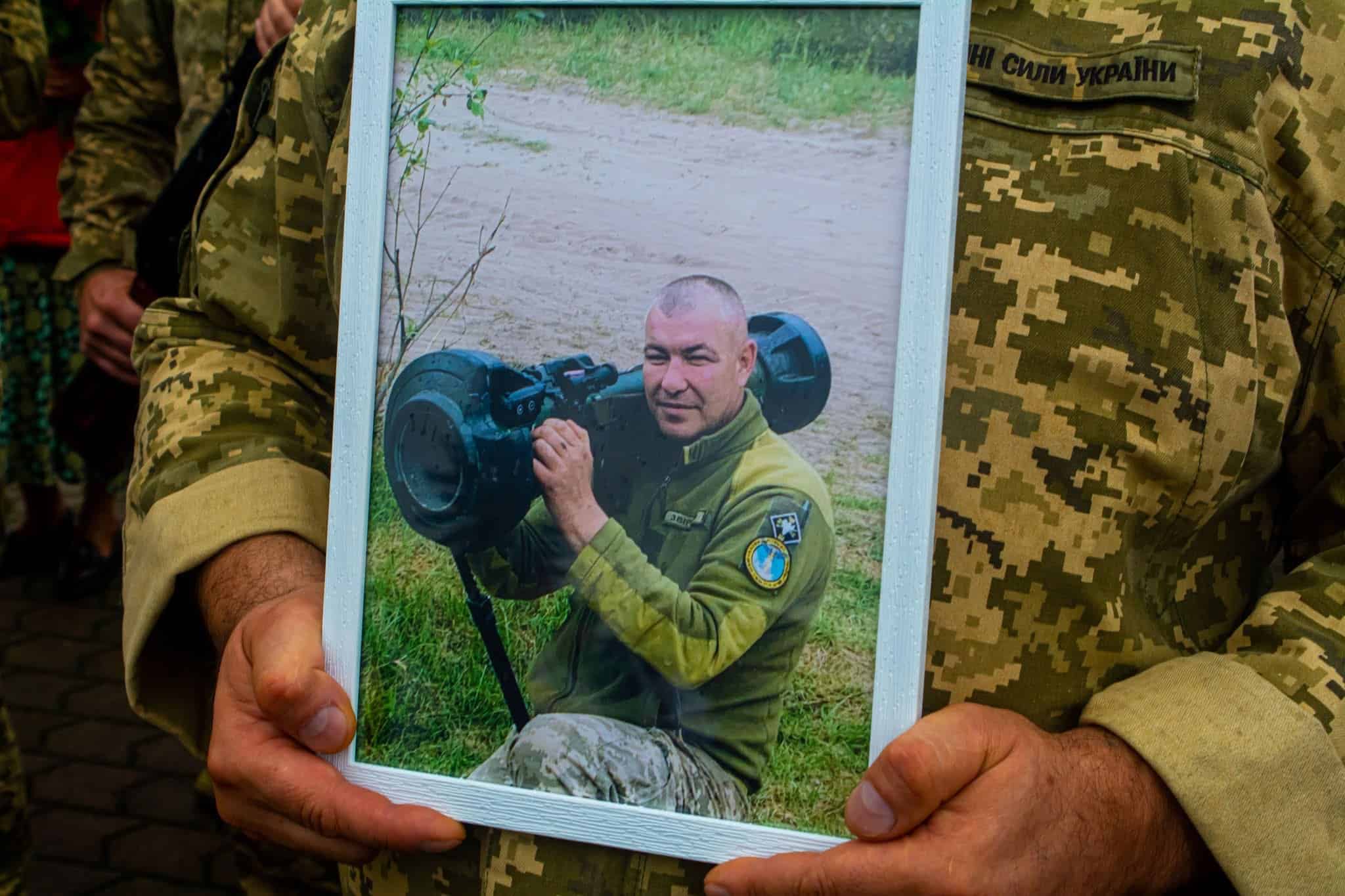 На Дубенщині попрощалися з легендарним розвідником Павлом Діденком Звіробоєм