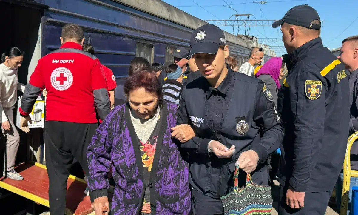 27-й евакуаційний потяг прибув на Рівненщину