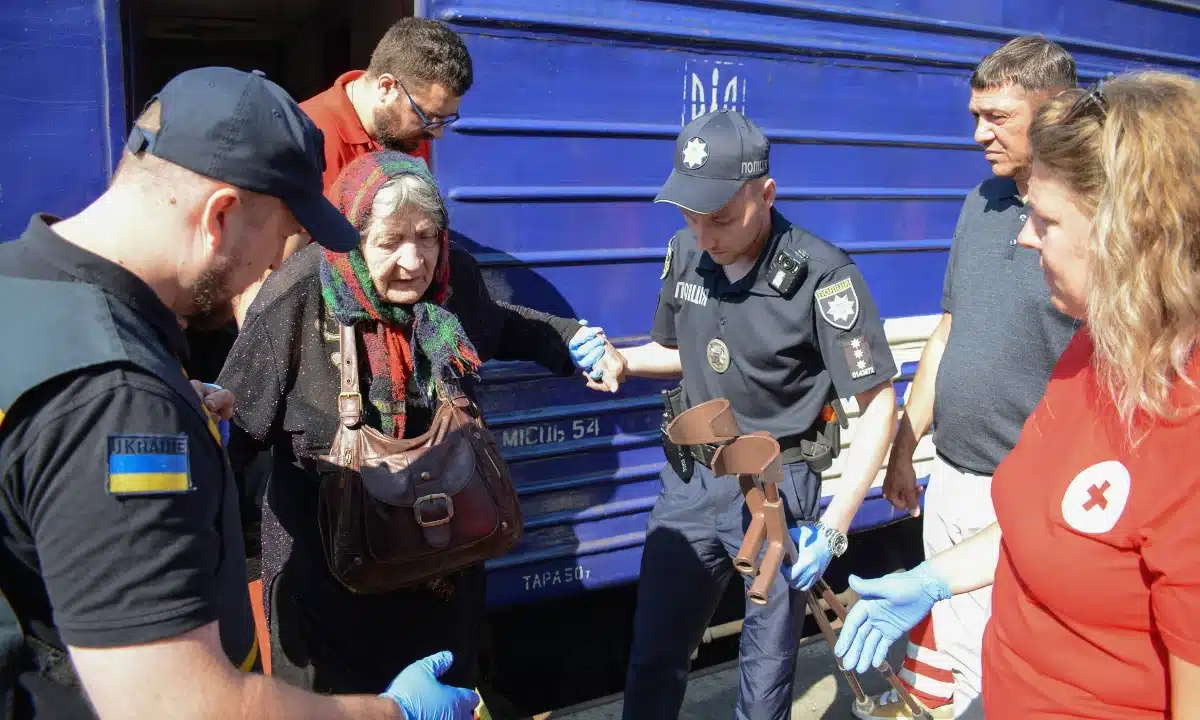 На Рівненщину прибув дев’ятий цього року евакуаційний потяг із Донеччини