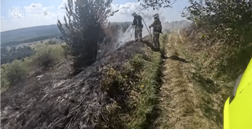 На Рівненщині ліквідували 5 пожеж на відкритих територіях площею понад 2 га