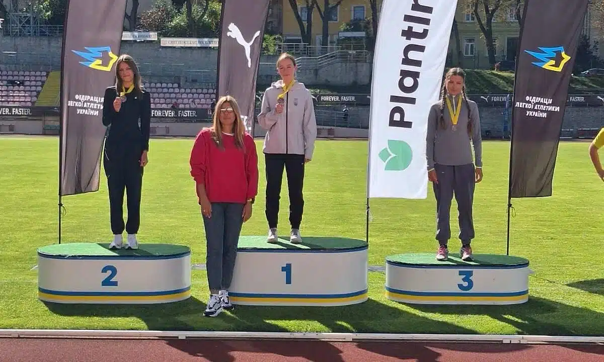 Анастасія Алембіта з Рівного стала чемпіонкою України на дистанції 100 метрів з бар’єрами