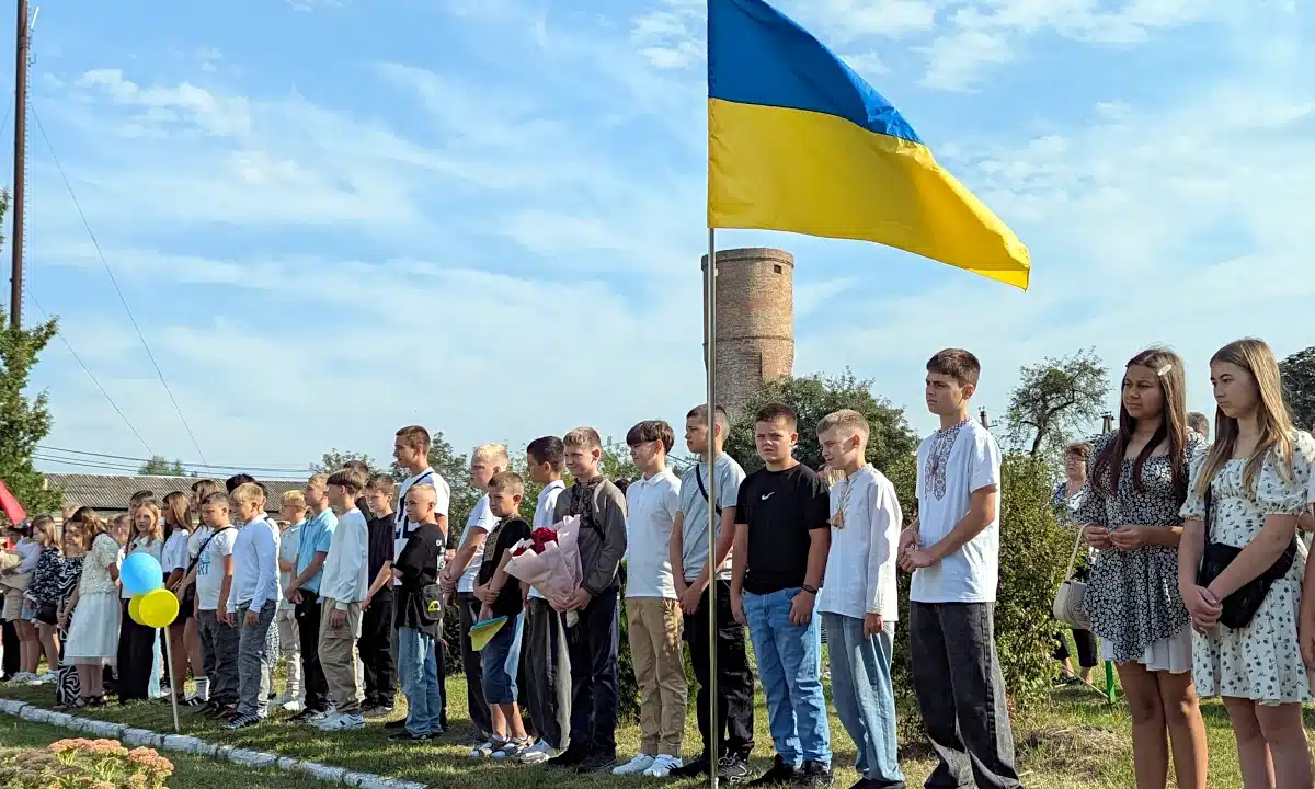 Новий обласний ліцей у Клевані розпочав навчальний рік