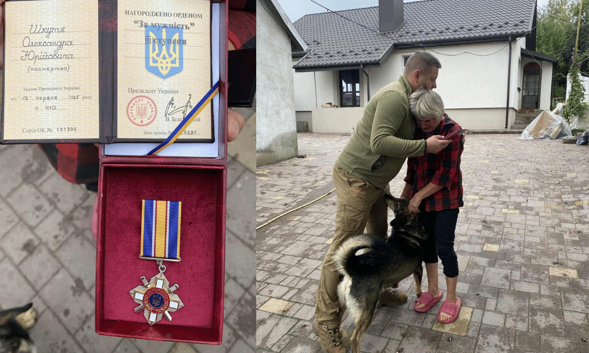 В Бабинській громаді вшанували загиблого захисника України Олександра Шкутя